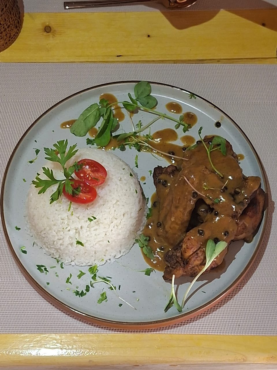 Assiette du restaurant La Boule